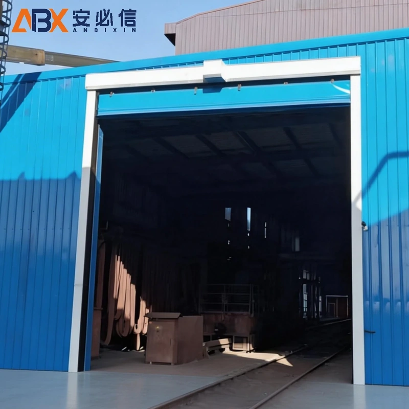 黄石软帘堆积门